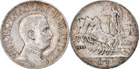 Italy Lira Coin, Vittorio Emanuele III, Rome, Silver, KM:45 -
