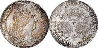 France Ecu Coin, Louis XIV, Écu aux 3 couronnes, Nantes -