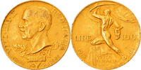 Italy 100 Lire Vittorio Emanuele III, Rome, Gold, PCGS, KM:66 -