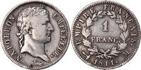 France Franc Coin, Napoléon I, Toulouse, Silver, KM:692.10 -