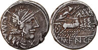 Denarius Coin, Fannia, Rome, Silver, Crawford:275/1 -