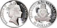 Australia 10 Dollars Coin, Elizabeth II, Perth, Silver, KM:88 -