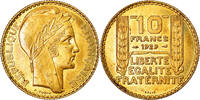 France 10 Francs Coin, Turin, Paris, ESSAI, Aluminium-Bronze -