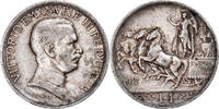 Italy Lira Coin, Vittorio Emanuele III, Rome, Silver, KM:57 -