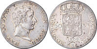 Netherlands 50 Stuivers Coin, Utrecht, Very rare, Silver, KM:28 -