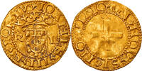 Portugal Cruzado 1521-1557 Lisbon Coin, Joao III, Lisbon, Gold AU(55-58)