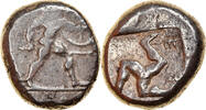 Stater Coin, Pamphylia, Aspendos, Silver -