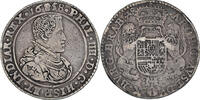 Spanish Netherlands Ducaton Philip IV, Brussels, Piéfort, Silver -
