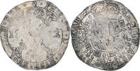Spanish Netherlands Patagon Coin, Philip IV, Antwerp, Silver -