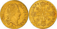 France 1/2 Louis d'or au Soleil Louis XIV, Paris, 2nd semester, Gold -
