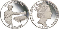 Solomon Islands 10 Dollars Coin, Silver, KM:50 -