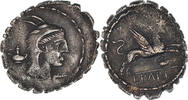 Denarius Papia, Rome, Silver, Crawford:384/1 -