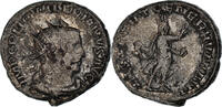 Antoninianus Coin, Valerian I, Antioch, Rare, Billon, RIC:220 -