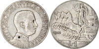 Italy Lira Coin, Vittorio Emanuele III, Rome, Silver, KM:45 -