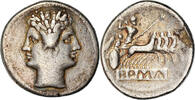 Didrachm Coin, Anonymous, Rome, Silver, Crawford:28/3 -