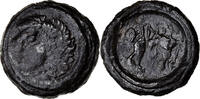 Potin SNIA au loup Coin, Carnutes, Potin -
