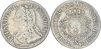 France 24 Sols, 1/5 ECU Coin, Louis XV, 1/5 Écu aux branches d'olivier -