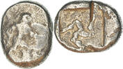 Stater Coin, Pamphylia, Aspendos, Silver -