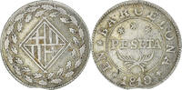 Spain Peseta Coin, BARCELONA, Joseph (Jose) Napolean, Barcelona -