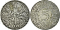 Federal Republic of Germany 5 Mark Coin, GERMANY - FEDERAL REPUBLIC, Munich, Silver -