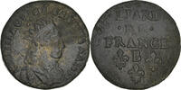 France Liard Coin, Louis XIV, Liard de France au buste juvénile, Rouen -