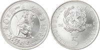 Italy 5 Euro 60ème anniversaire de la République italienne, Rome -