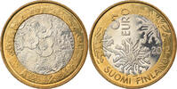 Finland 5 Euro Vantaa, Bi-Metallic, KM:184 -