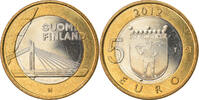 Finland 5 Euro Vantaa, Bi-Metallic, KM:192 -