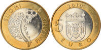 Finland 5 Euro Vantaa, Bi-Metallic, KM:158 -