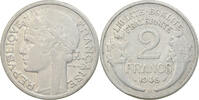 France 2 Francs Coin, Morlon, Beaumont - Le Roger, Aluminum -