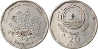Cape Verde 20 Escudos Coin, Nickel plated steel, KM:33 -