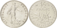 France 1/2 Franc Coin, Nickel, KM:P353, Gadoury:91.P1 -
