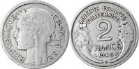 France 2 Francs Coin, Morlon, Beaumont - Le Roger, Aluminum -