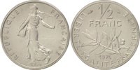 France 1/2 Franc Coin, Nickel, KM:P497, Gadoury:91.P1 -
