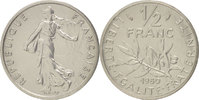 France 1/2 Franc Coin, Nickel, KM:P665, Gadoury:91.P1 -