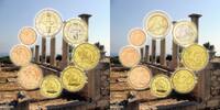 Cyprus 1 Cent to 2 Euro STGL -