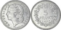 France 5 Francs Coin, Lavrillier, Paris, Aluminum, KM:888b.1 -