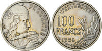 France 100 Francs Coin, Cochet, Copper-nickel, KM:919.1 -