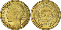 France 50 Centimes Coin, Morlon, Paris, Aluminum-Bronze -