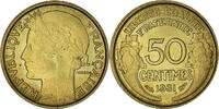 France 50 Centimes Coin, Morlon, Paris, Aluminum-Bronze -