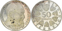 Austria 50 Schilling Coin, Proof, Silver, KM:2909 -
