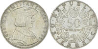 Austria 50 Schilling Coin, Silver, KM:2906 -