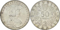 Austria 50 Schilling Coin, Silver, KM:2906 -