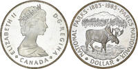 Canada Dollar Coin, Elizabeth II, Royal Canadian Mint, Ottawa -