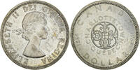 Canada Dollar Coin, Elizabeth II, Royal Canadian Mint, Ottawa -