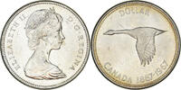 Canada Dollar Coin, Elizabeth II, Royal Canadian Mint, Ottawa -