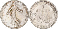 France Franc Coin, Semeuse, Paris, Silver, KM:844.1 -