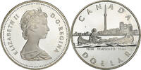 Canada Dollar Coin, Elizabeth II, Royal Canadian Mint, Ottawa, BE -