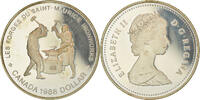 Canada Dollar Coin, Elizabeth II, Saint-Maurice Ironworks, Royal -