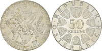 Austria 50 Schilling Coin, Silver, KM:2919 -